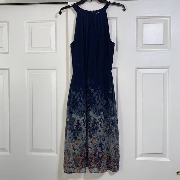 Modcloth Dresses & Skirts - MODCLOTH Blue Floral Sleeveless Dress